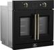 FORNO® Asti Alta Qualita 30" Black Single Electric Wall Oven -1