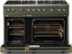 Viking® 5 Series 48" Martini Pro Style Gas (LP) Range with Brushed Brass Trim-1