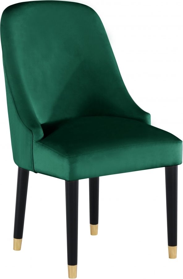 Meridian Furniture Omni Green Velvet Dining Chair-0