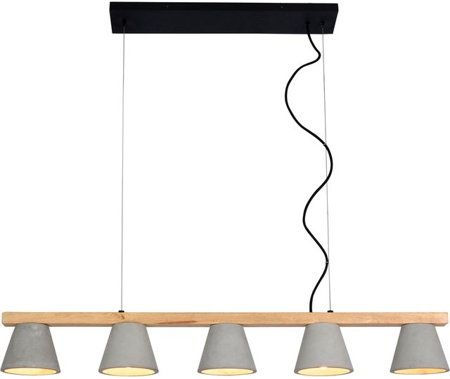 Renwil® Zain Black Powder Pendant Light-4