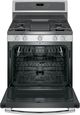 GE Profile™ Series 30" Stainless Steel Dual Fuel Free Standing Convection Range-3