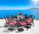 CabanaCoast® Customizable Pure Cast Aluminum 48'' Outdoor Round Dining Table-2