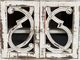 Vintage Furniture Harp 4-Door Console with Glass-1
