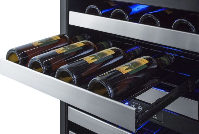 Summit® 24" Panel Ready Built In Wine Cooler-3