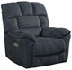 Corinthian Furniture Baker Indigo Power Recliner with Power Headrest and Lumbar-0