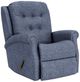 Flexsteel® Minnie Indigo Swivel Gliding Recliner-0