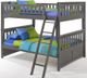 Night & Day Furniture™ Ginger Stonewash Full/Full Bunk Bed-0