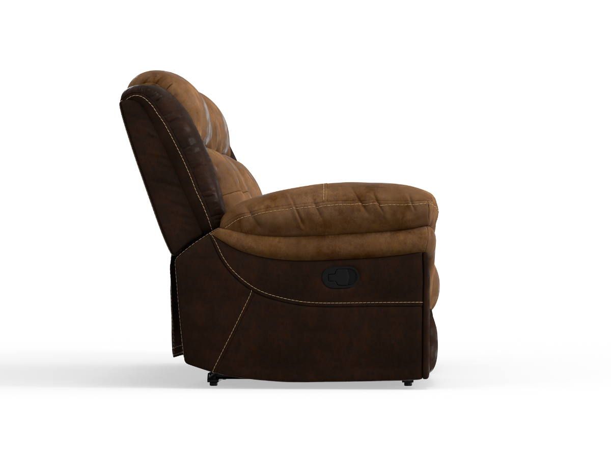 Buckaroo Reclining Console Loveseat | Bob Mills Furniture
