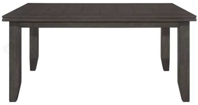 Coaster® Dalila 6-Piece Dark Gray Rectangular Dining Table Set-2
