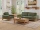 International Furniture Direct Sedona Olive Arm Chair-1