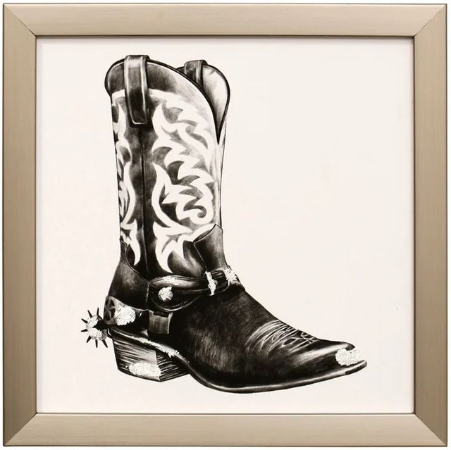 Stylecraft Vintage Boot I Wall Art-0
