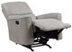 Homelegance® Ouray Gray Manual Rocker Recliner-5