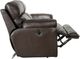 Catnapper® Costa Chocolate Leather Lay Flat Reclining Sofa-5