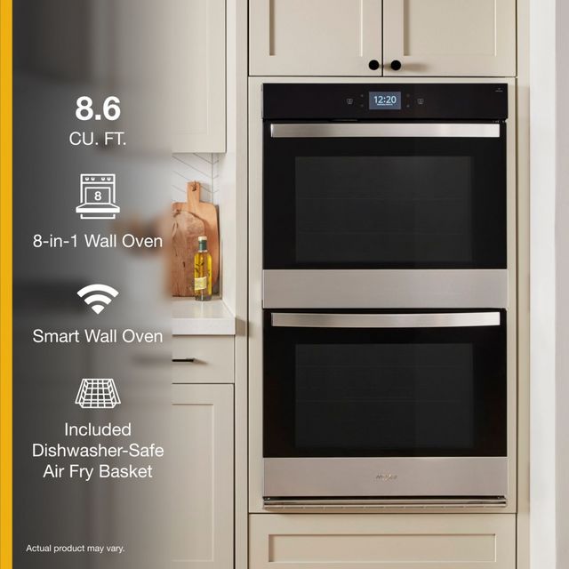 Whirlpool® 27" Fingerprint Resistant Stainless Steel Double Electric Wall Oven-3