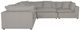 Jackson Furniture Posh 5-Piece Dove Modular Sectional-1