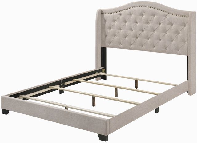 Coaster® Sonoma Grey Camel Back Full Bed-2