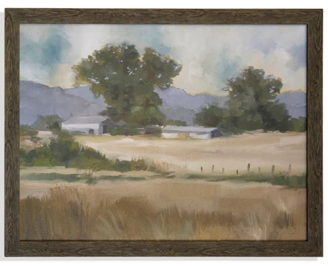 Stylecraft Brown/Dark Green/Light Blue Wall Art-0