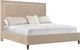 Hooker® Furniture Archives Liber Oat King Upholstered Panel Bed-0
