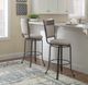 Powell® Franklin Champagne/Pewter Bar Stool-1
