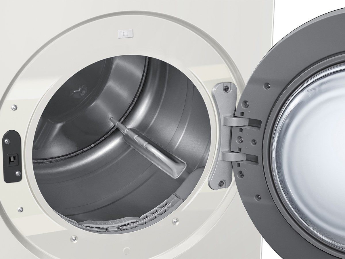 Samsung Bespoke AI 7.6 Cu. Ft. Ivory Front Load Electric Dryer