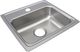 Elkay Lustertone® Classic Lustrous Satin 19" x 18" x 5" 3-Hole Single Bowl Drop-In ADA Sink-0