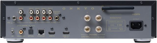 Onkyo® Muse Y-50 Black Network Streamer & Integrated High-Power Amplifier-4