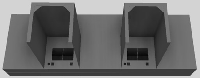 Vent-A-Hood® 66" Gunsmoke Contemporary Wall Mounted Range Hood-2