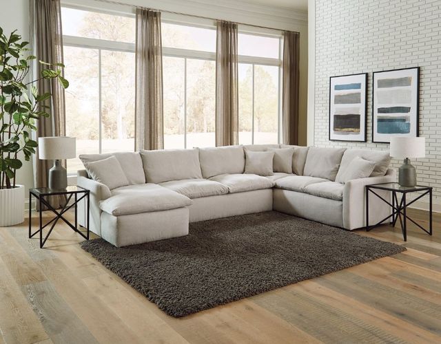 Jackson Furniture Harper 3-Piece Oyster Left-Arm Facing Sectional and Chaise-1