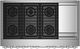 Jenn-Air® NOIR™ 48" Floating Glass Black Pro Style Dual Fuel Range-2