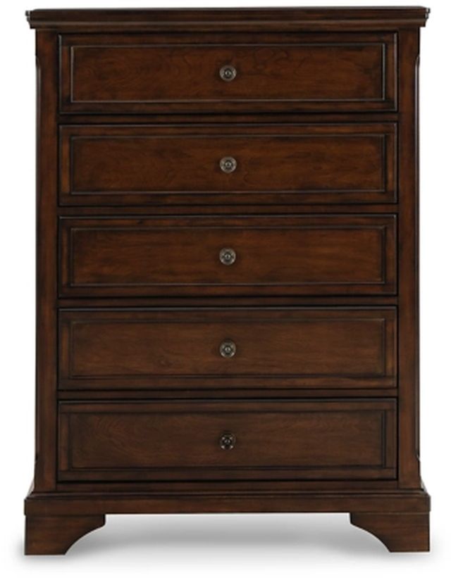 Signature Design by Ashley® Brookbauer Rustic Brown Chest of Drawers-2