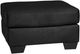Signature Design by Ashley® Darcy Black Ottoman-0