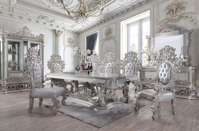 ACME Furniture Valkyrie Antique Platinum Curio-1