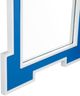 Crestview Collection Retro 1 Blue Wall Mirror-1