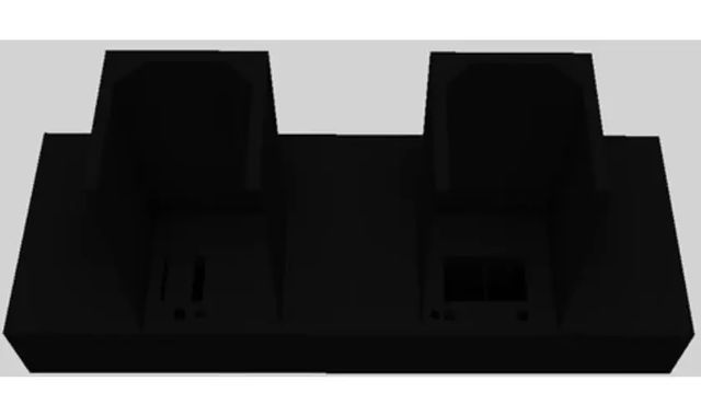 Vent-A-Hood® 60" Black Contemporary Wall Mounted Range Hood-2