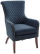 Olliix by Madison Park Dark Blue Heston Accent Chair-1
