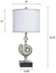 Stylecraft Samobor Silver Table Lamp-2
