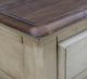 Cottage Creek Furniture Brockton Brown End Table with Off-White Base-5