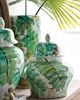 A & B Home Green Round Jar-3