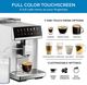 Kenmore® White Super Automatic Espresso Machine With Cream System Milk Frother & Grinder -2