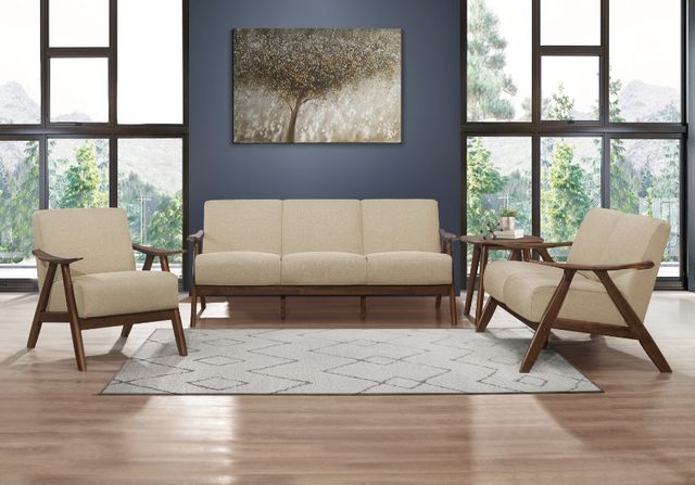 Homelegance® Damala Brown Accent Chair-1