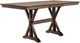 Winners Only® Carmel Rustic Brown Counter Dining Table-0