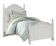 Vaughan-Bassett French Market Soft White Youth Full Poster Headboard-0