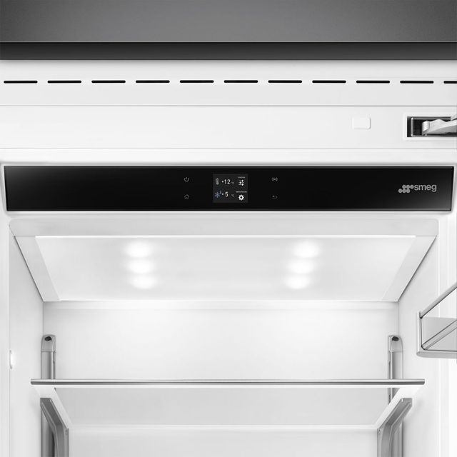 Smeg 36" 21.5 Cu. Ft. Stainless Steel Built-In Column Refrigerator-3