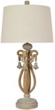 Crestview Collection Augustine Beige/Brown Table Lamp-0
