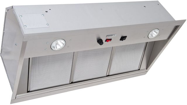 Broan® Elite 33" Stainless Steel Pro-Style Custom Insert Range Hood-0