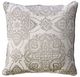 Furniture of America® Joy Cream/Gray Throw Pillow-0