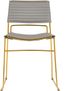 TOV Furniture Domani Grey Vegan Leather Chair-1