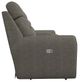 La-Z-Boy® Soren Charcoal Power Reclining Loveseat with Headrest and Console-2