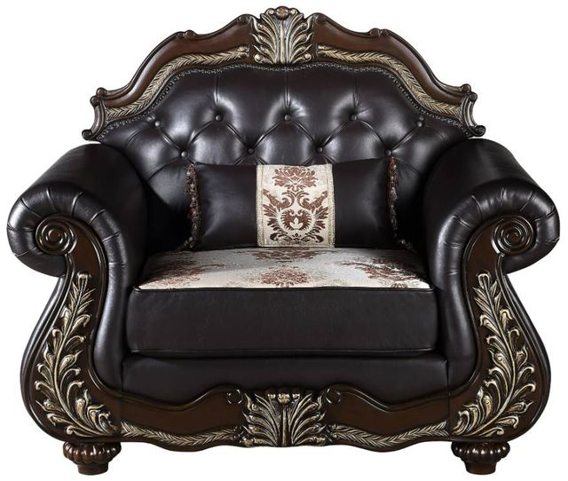 New Classic® Home Furnishings Maximus Brown Accent Chair-2