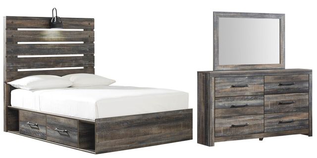Signature Design by Ashley® Drystan 3-Piece Multi Full Panel Storage Bed Set-0